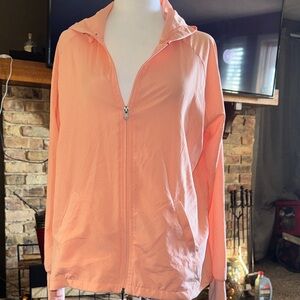 Adrienne Vittadini Peach Utility Jacket